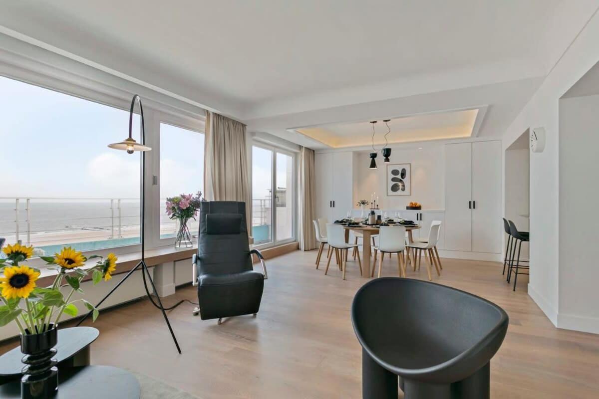 Huswell - Panoramic Seaview Apartment In 'T Zoute Knokke-Heist Eksteriør billede