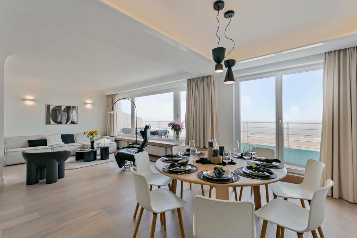Huswell - Panoramic Seaview Apartment In 'T Zoute Knokke-Heist Eksteriør billede